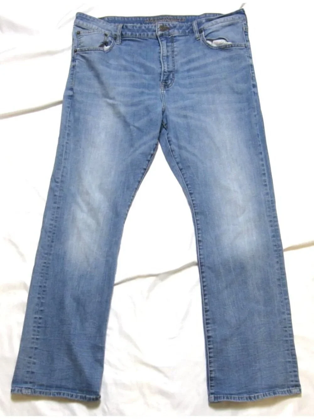 Vtg Y2K American Eagle Men Original Bootcut Extreme Flex Jeans Sz‎ 40x30 (MP597)